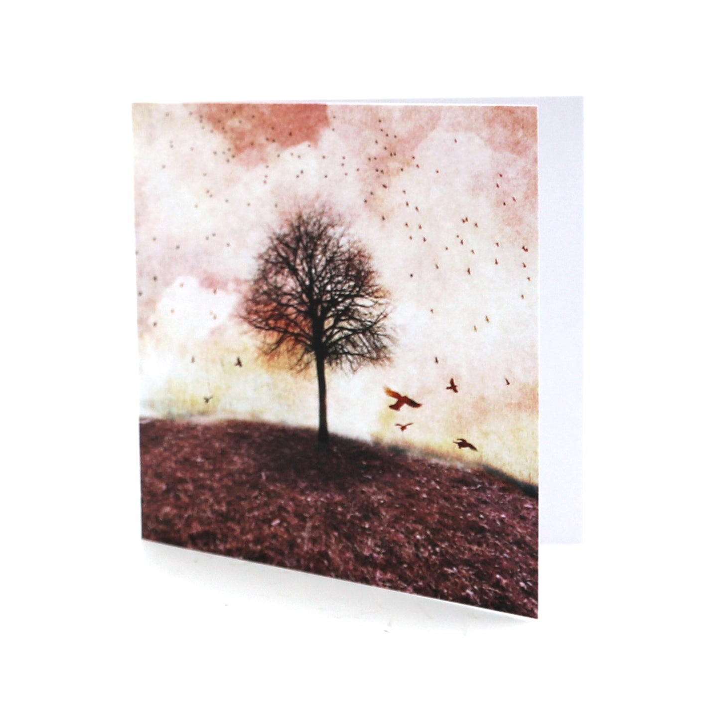 Single Cards - Pink Tree