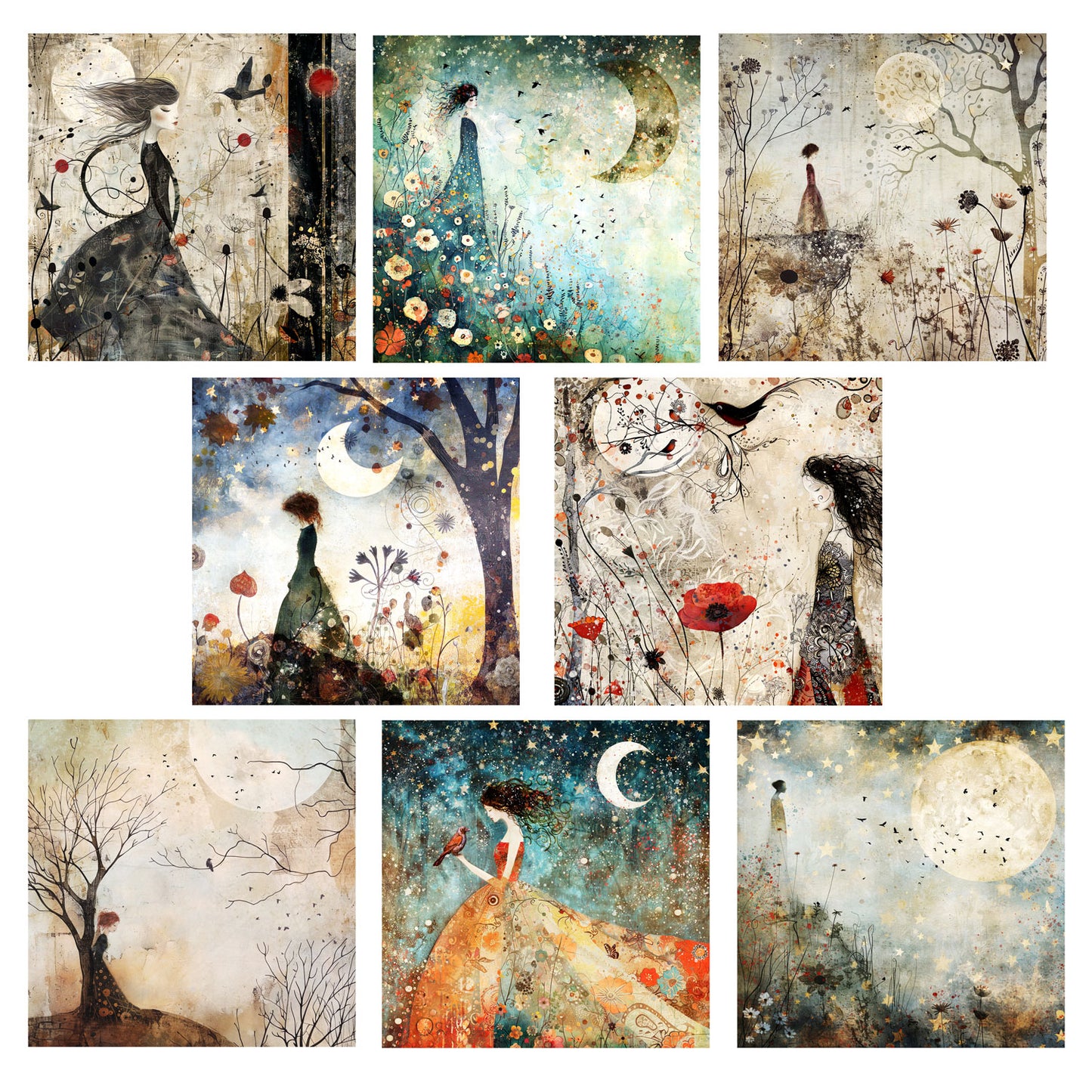 Selection Pack Of 8 Cards - Pack 4