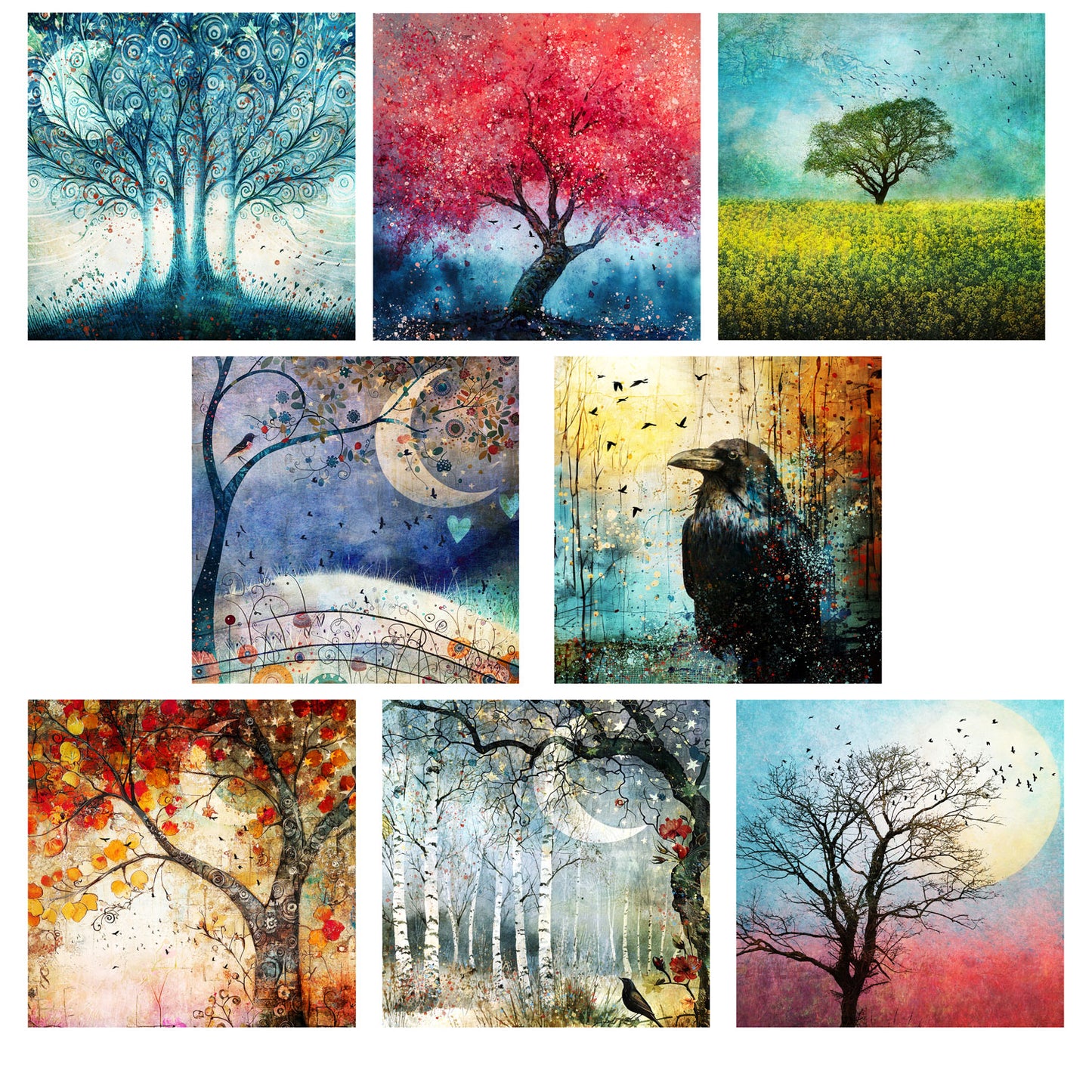 Selection Pack Of 8 Cards - Pack 1